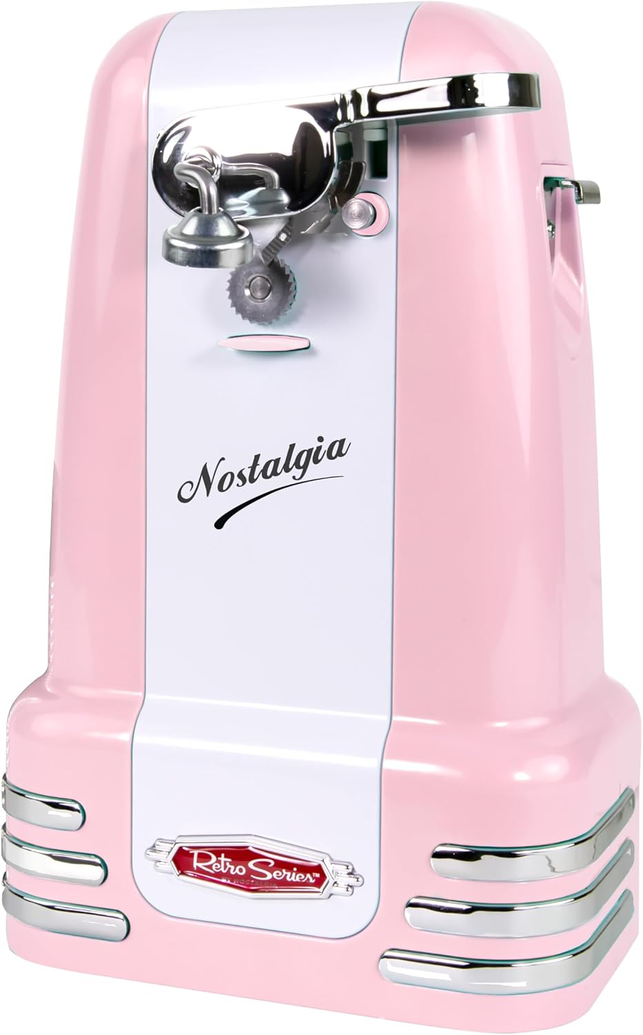 Nostalgia Pink Retro Can Opener