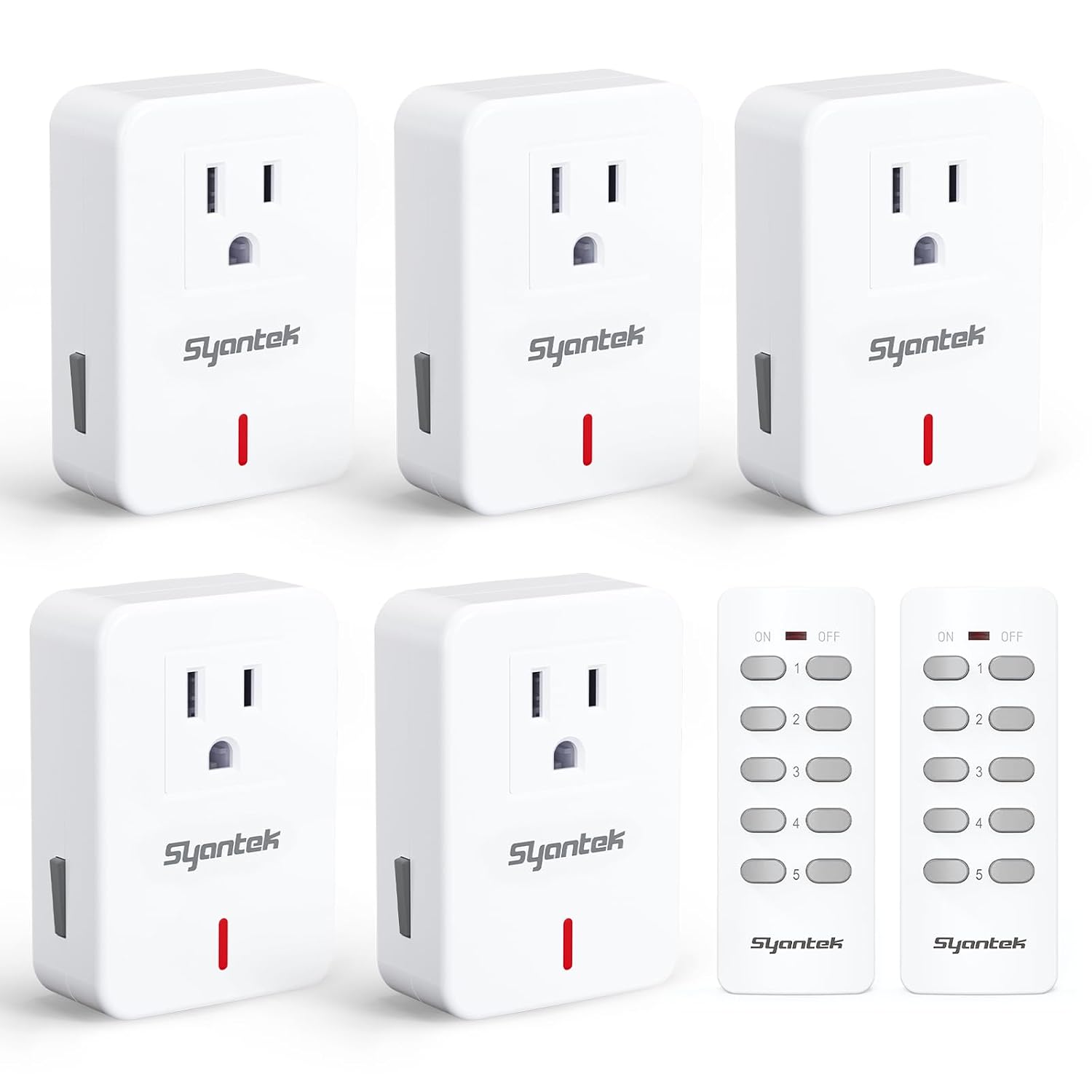 Syantek Wireless Remote Control Outlets